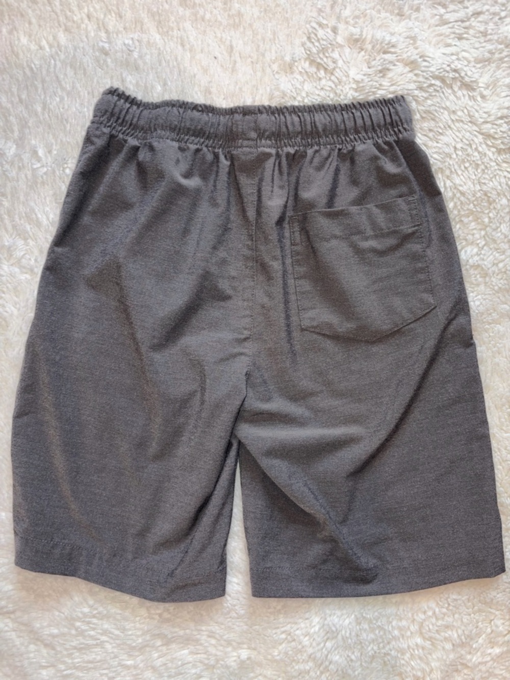 Two Bixby Nomad Boys 10 Hybrid Gray Pull On Shorts Drawstring Elastic Waist Lot - Picture 5 of 10